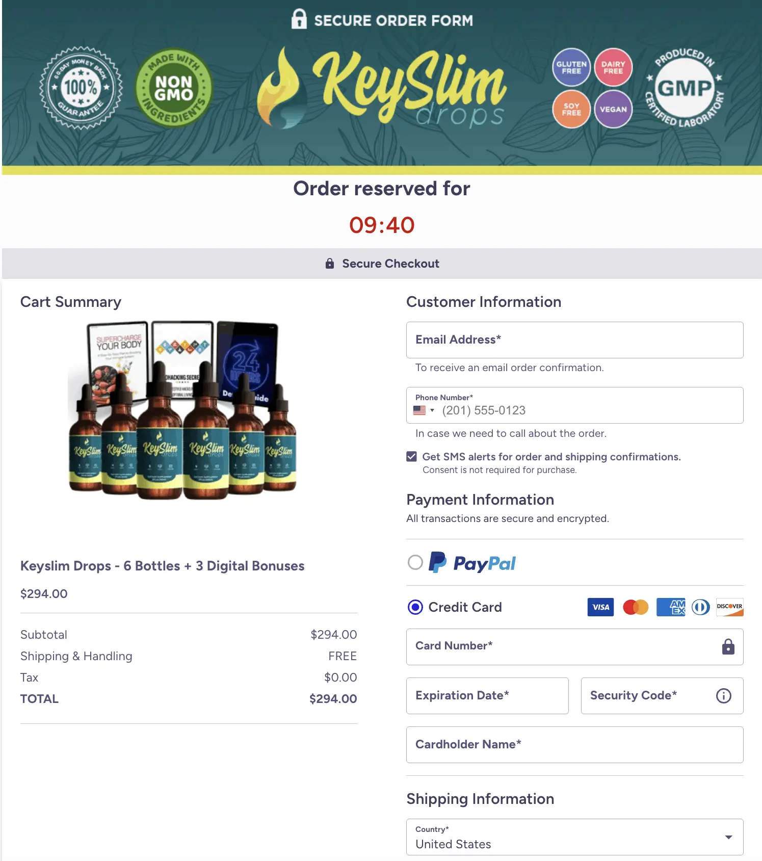 Keyslim Drops Buy Now